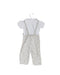 A White Short Sleeve Bodysuits from Dr. Kid in size 6-12M for girl. (Back View)