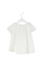 A White Short Sleeve Tops from Bonpoint in size 4T for girl. (Back View)