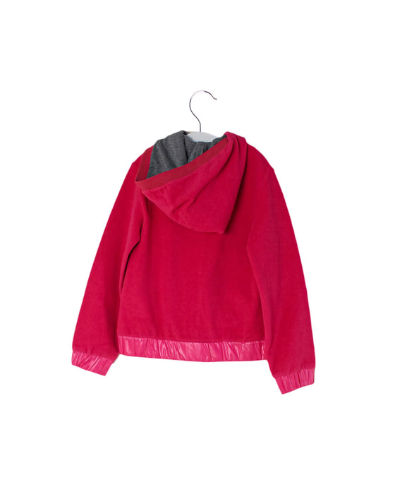 A Pink Cardigans from Moncler in size 4T for girl. (Back View)