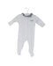 A White Onesies from Jacadi in size 3-6M for girl. (Front View)