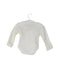 A Ivory Long Sleeve Bodysuits from Natures Purest in size 0-3M for neutral. (Back View)