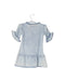 A Blue Short Sleeve Dresses from Z8 in size 6-12M for girl. (Back View)