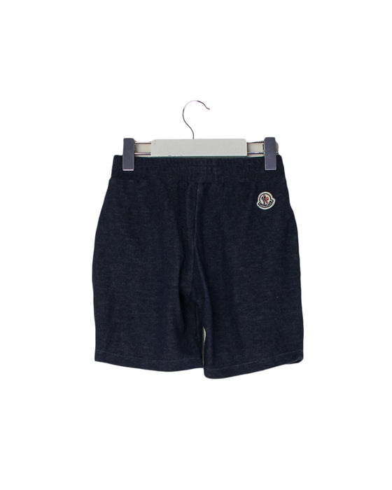 A Navy Shorts from Moncler in size 6T for girl. (Back View)