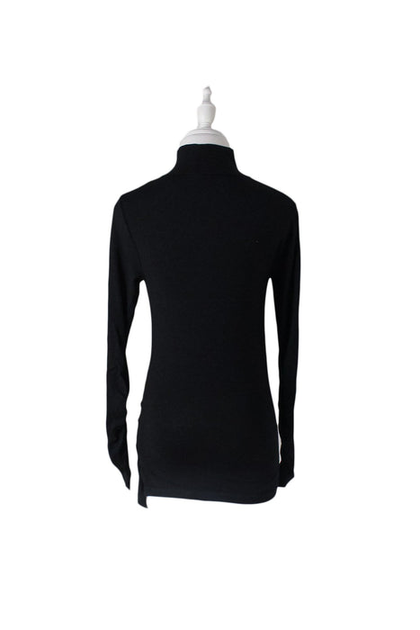 A Black Long Sleeve Tops from Isabella Oliver in size XS for maternity. (Back View)