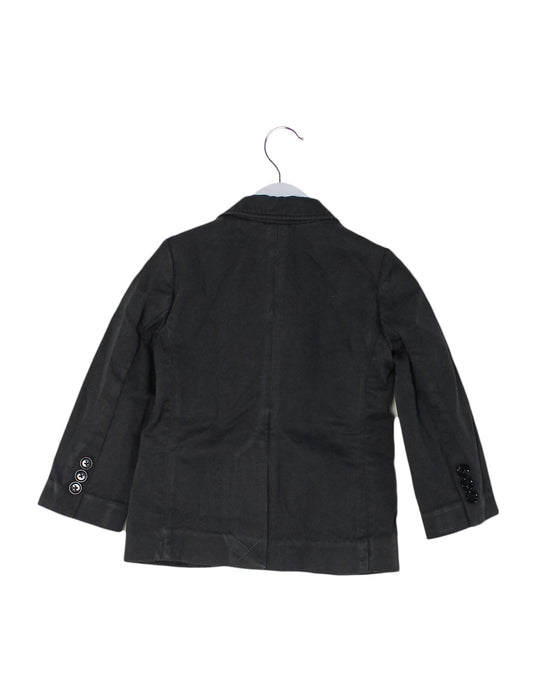 A Grey Blazers from Crewcuts in size 2T for boy. (Back View)