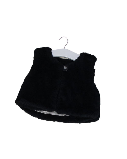 A Black Vests from Marese in size 3-6M for girl. (Front View)