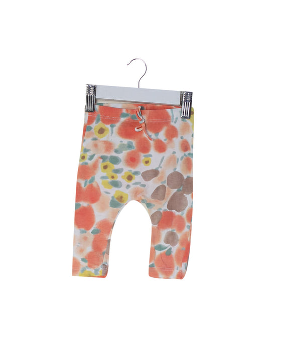 A Orange Leggings from Tocoto Vintage in size 0-3M for girl. (Front View)