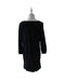 A Black Long Sleeve Tops from Seraphine in size L for maternity. (Back View)