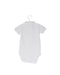 A White Short Sleeve Bodysuits from Natalys in size 6-12M for boy. (Back View)