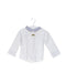 A White Long Sleeve Tops from Natalys in size 6-12M for girl. (Front View)