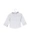 A White Long Sleeve Tops from Natalys in size 6-12M for girl. (Back View)