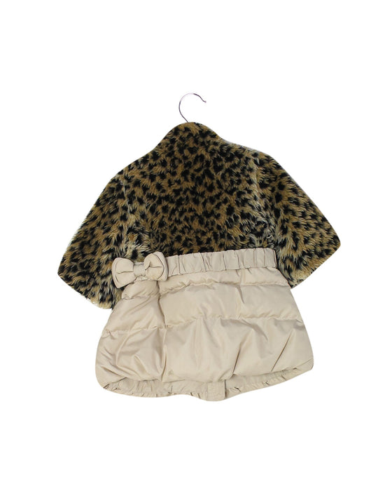 A Beige Puffer/Quilted Jackets from Nicholas & Bears in size 6-12M for girl. (Back View)