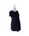 A Navy Short Sleeve Tops from Mayarya in size XS for maternity. (Front View)