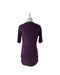 A Purple Short Sleeve Tops from A Pea in the Pod in size S for maternity. (Back View)