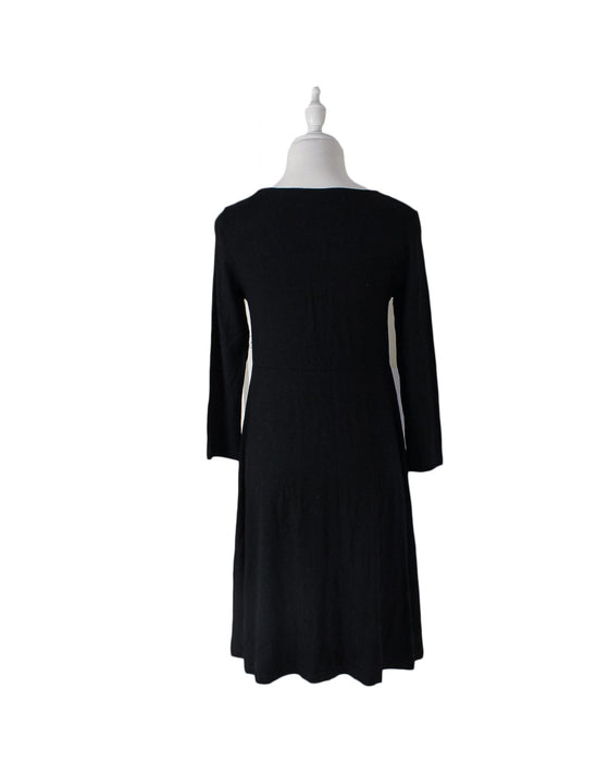 A Black Long Sleeve Dresses from Isabella Oliver in size XS for maternity. (Back View)
