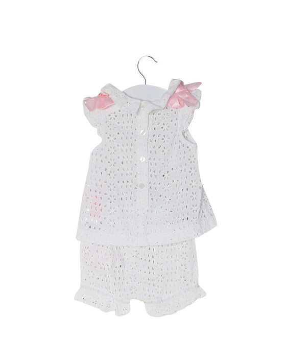 A White Sleeveless Tops from Nicholas & Bears in size 3-6M for girl. (Back View)