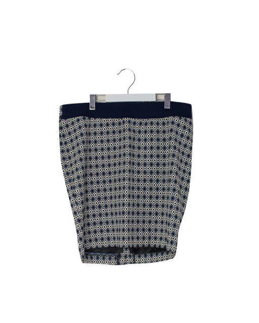 A Navy Short Skirts from Isabella Oliver in size S for maternity. (Front View)