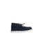 A Navy Casual Boots from Armani in size 6T for boy. (Back View)