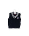 A Navy Sweater Vests from Tommy Hilfiger in size 6-12M for boy. (Front View)