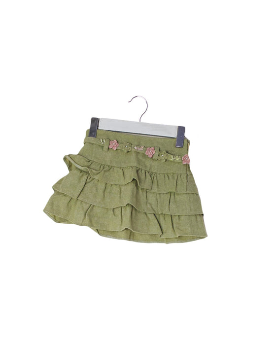 A Green Short Skirts from Nicholas & Bears in size 2T for girl. (Front View)
