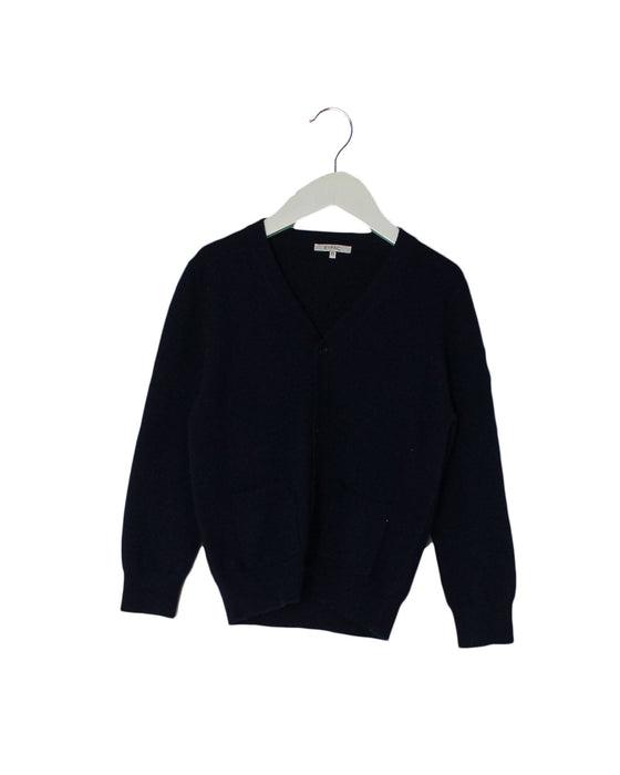 A Navy Cardigans from BYPAC in size 4T for boy. (Front View)