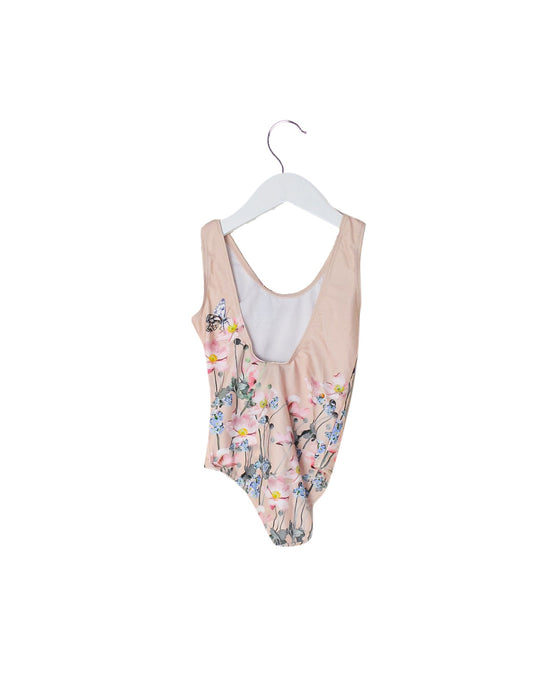 A Pink Swimsuits from Molo in size 3T for girl. (Back View)