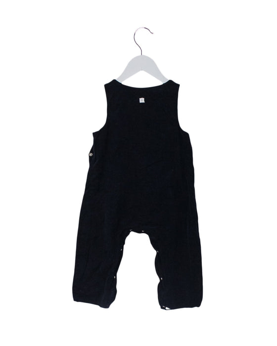 A Navy Long Overalls from Petit Bateau in size 6-12M for neutral. (Back View)