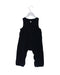 A Navy Long Overalls from Petit Bateau in size 6-12M for neutral. (Back View)