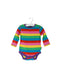 A  Long Sleeve Bodysuits from Frugi in size 3-6M for neutral. (Front View)