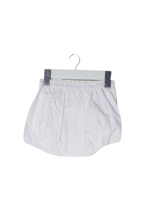 A White Bloomers from Ralph Lauren in size 3-6M for girl. (Front View)