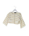 A Beige Cardigans from Comme Ca Ism in size 4T for girl. (Front View)