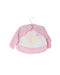 A Pink Bibs from Miki House in size 12-18M for girl. (Back View)