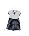 A White Short Sleeve Dresses from Janie & Jack in size 6-12M for girl. (Front View)