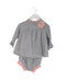 A Grey Shorts Sets from Nanos in size 6-12M for girl. (Front View)