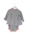 A Grey Shorts Sets from Nanos in size 6-12M for girl. (Back View)