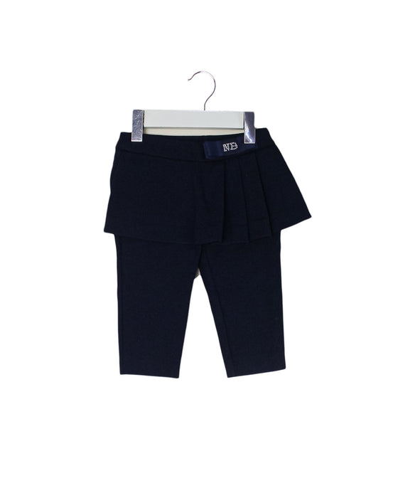 A Navy Casual Pants from Nicholas & Bears in size 6-12M for girl. (Front View)