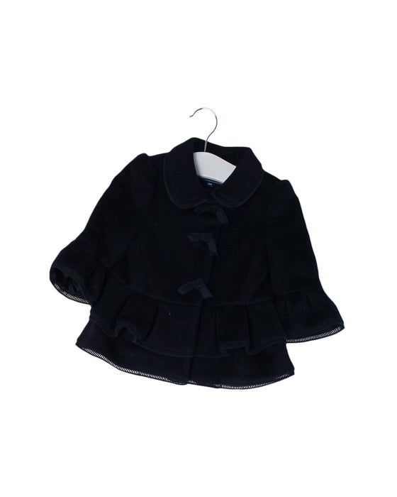 A Navy Lightweight Jackets from Nicholas & Bears in size 12-18M for girl. (Front View)