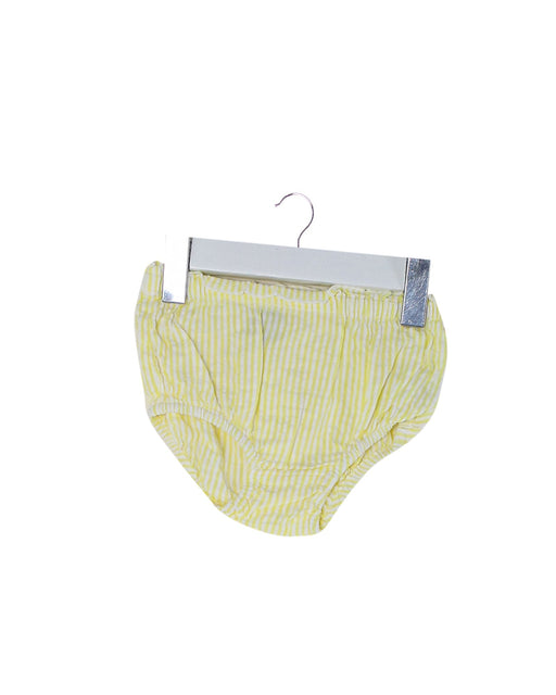 A Yellow Bloomers from Nordstrom in size 6-12M for girl. (Front View)