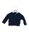 A Navy Cardigans from Petit Bateau in size 6-12M for neutral. (Front View)