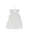 A White Sleeveless Dresses from Nicholas & Bears in size 6-12M for girl. (Front View)