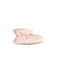 A Pink Booties from Shanghai Tang in size 0-3M for girl. (Back View)