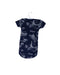 A Navy Short Sleeve Bodysuits from Petit Bateau in size 0-3M for neutral. (Back View)