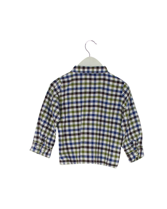 A Blue Shirts from Oscar de la Renta in size 12-18M for boy. (Back View)
