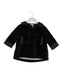 A Black Coats from Marie Chantal in size 6-12M for girl. (Front View)