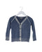 A Blue Cardigans from Bonpoint in size 4T for boy. (Back View)