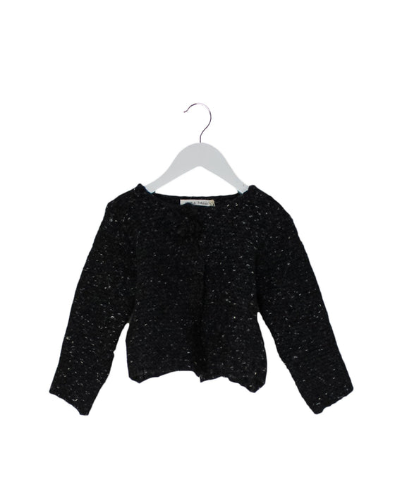 A Grey Cardigans from Zhoe & Tobiah in size 3T for girl. (Front View)