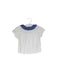 A White Short Sleeve Tops from Carrément Beau in size 6-12M for girl. (Front View)