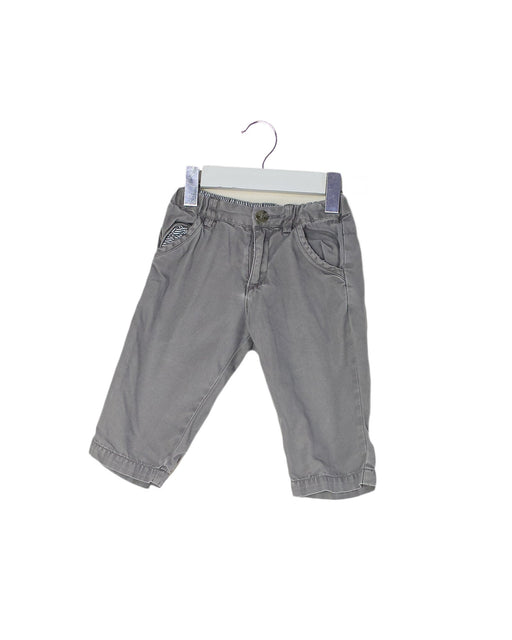 A Grey Casual Pants from Bonpoint in size 3-6M for boy. (Front View)