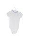 A White Short Sleeve Bodysuits from Cyrillus in size 6-12M for girl. (Front View)