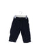 A Navy Casual Pants from Petit Bateau in size 3-6M for girl. (Front View)